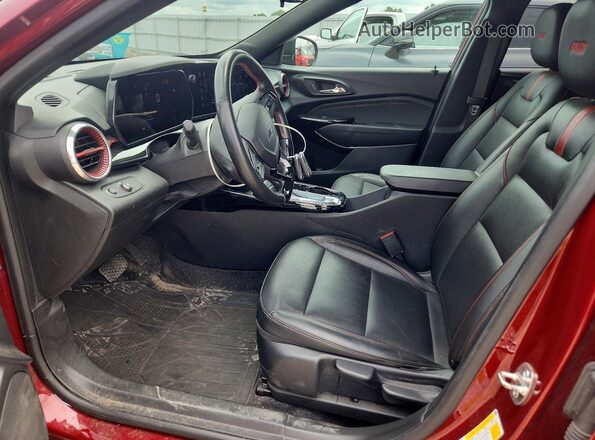 KL77LJE20RC087770 2024 CHEVROLET TRAX Maroon Front interior view