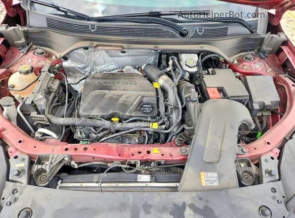 KL77LJE20RC087770 2024 CHEVROLET TRAX Maroon Engine compartment view