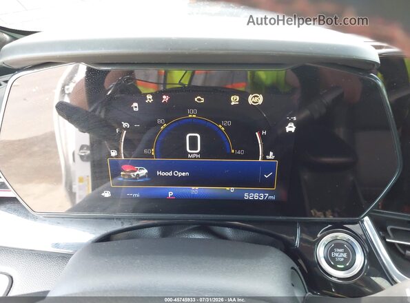 KL77LJE20RC100078 2024 CHEVROLET TRAX White Vista de los asientos traseros