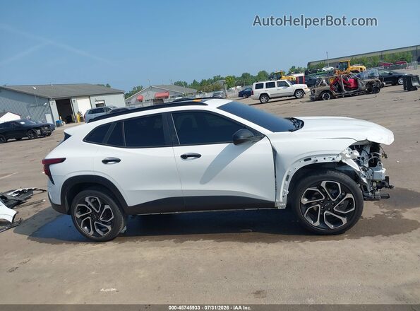 KL77LJE20RC100078 2024 CHEVROLET TRAX White Vista interior de 360 grados