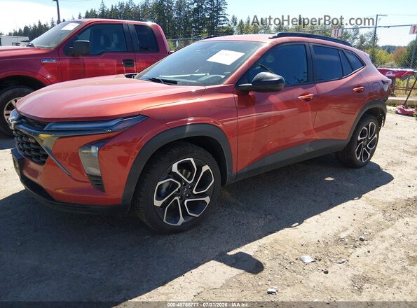 KL77LJE20RC218292 2024 CHEVROLET TRAX Orange Przód lewy