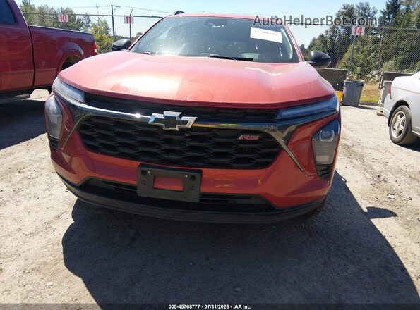 KL77LJE20RC218292 2024 CHEVROLET TRAX Orange Widok wnętrza z tyłu