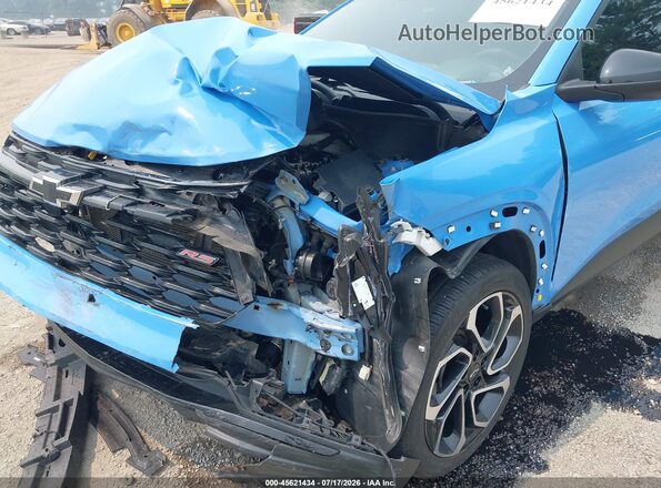 KL77LJE21RC078043 2024 CHEVROLET TRAX Blue წინა ხედი
