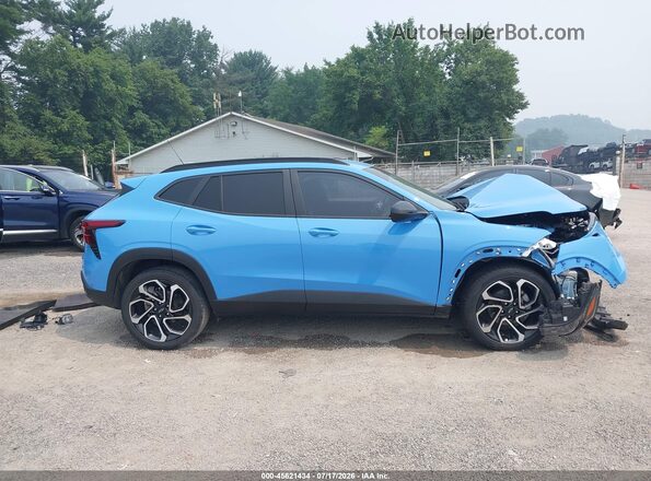 KL77LJE21RC078043 2024 CHEVROLET TRAX Blue სალონის 360-გრადუსიანი ხედი