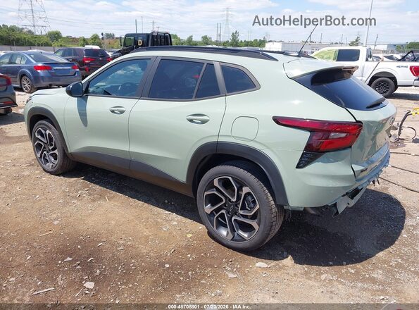 KL77LJE21RC122235 2024 CHEVROLET TRAX Green Հետևի ձախ