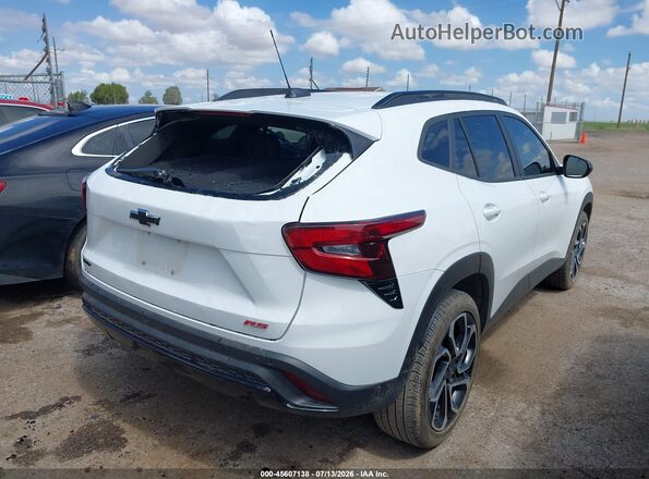 KL77LJE22RC233859 2024 CHEVROLET TRAX White Հետևի աջ