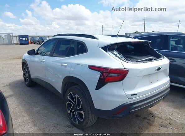 KL77LJE22RC233859 2024 CHEVROLET TRAX White Հետևի ձախ