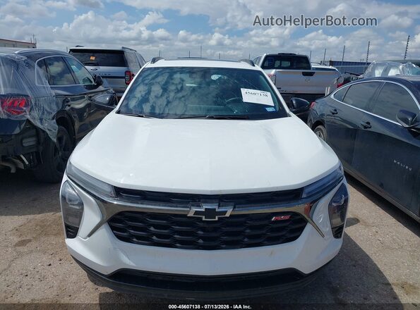 KL77LJE22RC233859 2024 CHEVROLET TRAX White Դիմացի տեսք