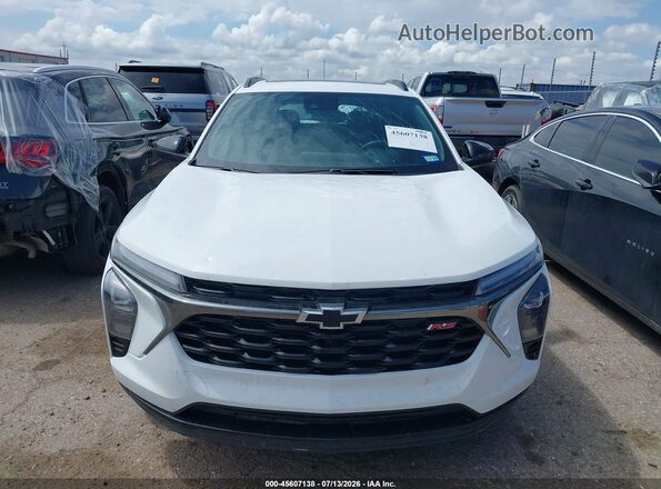 KL77LJE22RC233859 2024 CHEVROLET TRAX White Սարքավորումների վահանակի տեսք