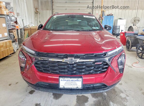KL77LJE23RC083759 2024 CHEVROLET TRAX Red Widok z przodu