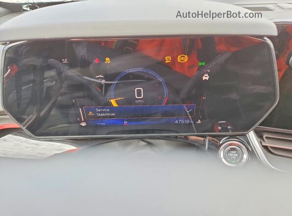 KL77LJE23RC228802 2024 CHEVROLET TRAX Silver Սարքավորումների վահանակի տեսք