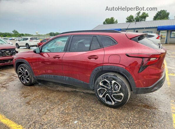 KL77LJE24RC022257 2024 CHEVROLET TRAX Maroon უკანა მარცხენა