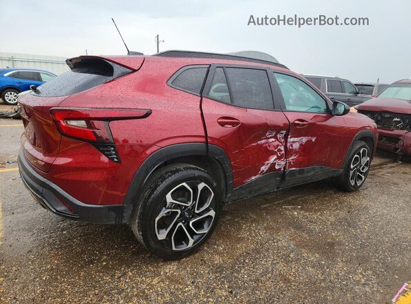 KL77LJE24RC022257 2024 CHEVROLET TRAX Maroon უკანა მარჯვენა