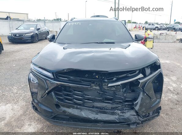 KL77LJE24RC082037 2024 CHEVROLET TRAX Black Widok wnętrza z tyłu