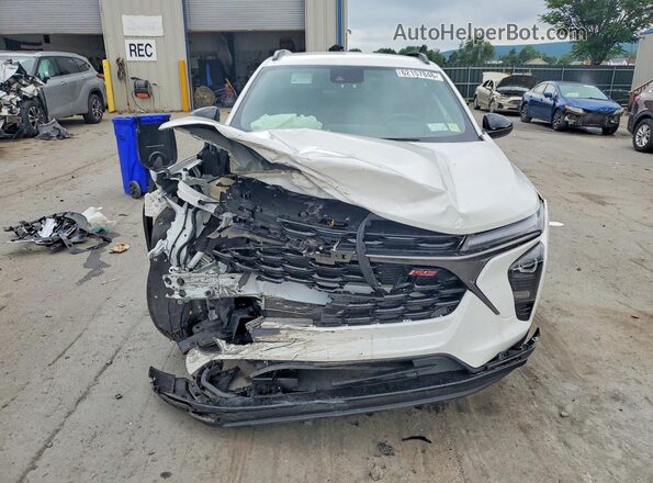 KL77LJE25RC011431 2024 CHEVROLET TRAX White Front view