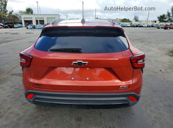 KL77LJE25RC080801 2024 CHEVROLET TRAX Orange Vista trasera