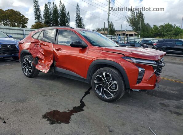 KL77LJE25RC080801 2024 CHEVROLET TRAX Orange Delantero derecho