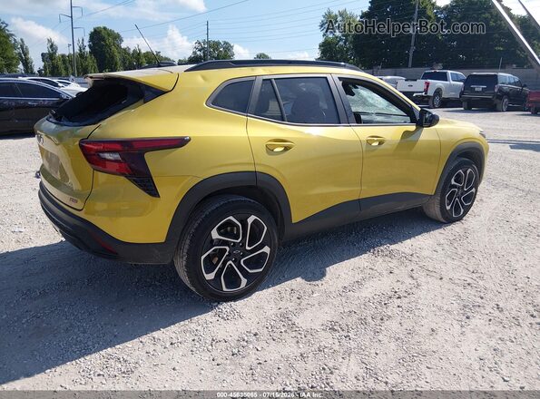 KL77LJE26RC016072 2024 CHEVROLET TRAX Yellow უკანა მარჯვენა