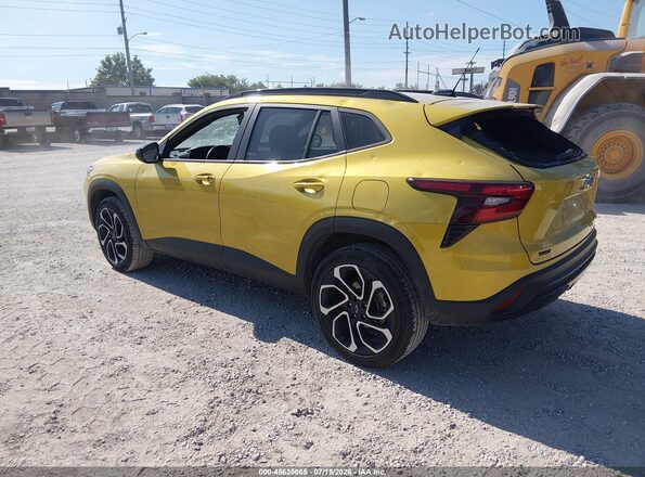 KL77LJE26RC016072 2024 CHEVROLET TRAX Yellow უკანა მარცხენა