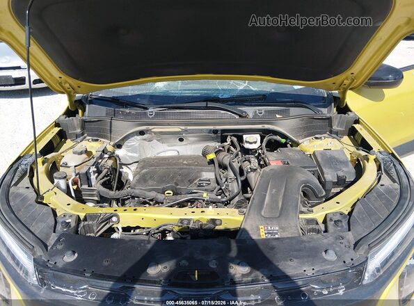 KL77LJE26RC016072 2024 CHEVROLET TRAX Yellow უკანა ხედი