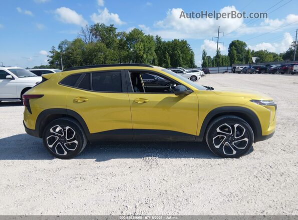KL77LJE26RC016072 2024 CHEVROLET TRAX Yellow უკანა სალონის ხედი