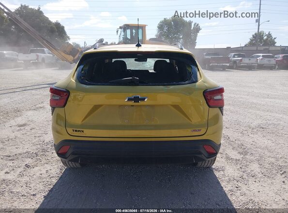 KL77LJE26RC016072 2024 CHEVROLET TRAX Yellow 