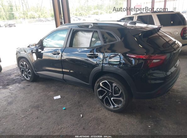 KL77LJE26RC106368 2024 CHEVROLET TRAX Черный Задняя левая четверть