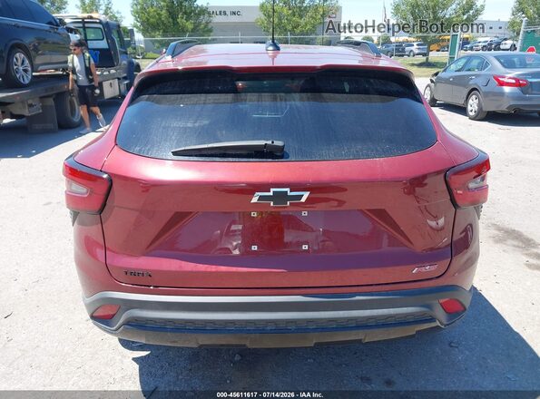 KL77LJE27RC047427 2024 CHEVROLET TRAX Red 