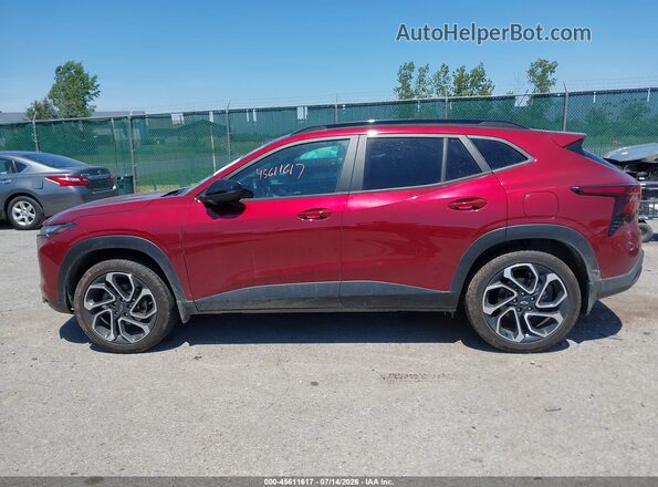 KL77LJE27RC047427 2024 CHEVROLET TRAX Red Widok wnętrza 360 stopni