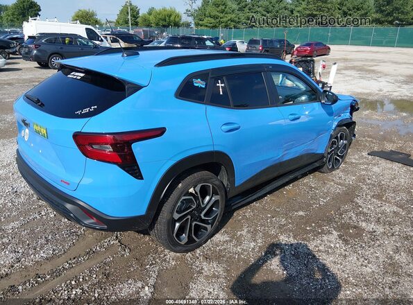 KL77LJE27RC103883 2024 CHEVROLET TRAX Blue უკანა მარჯვენა