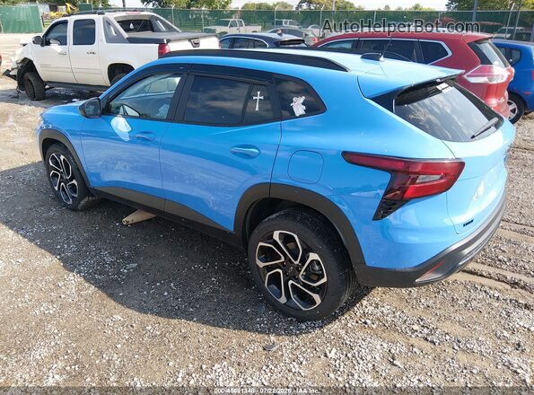 KL77LJE27RC103883 2024 CHEVROLET TRAX Blue უკანა მარცხენა