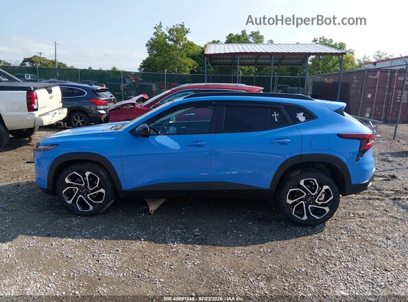 KL77LJE27RC103883 2024 CHEVROLET TRAX Blue სალონის 360-გრადუსიანი ხედი