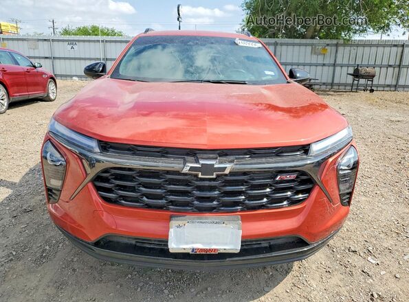 KL77LJE27RC217785 2024 CHEVROLET TRAX Orange Vista frontal