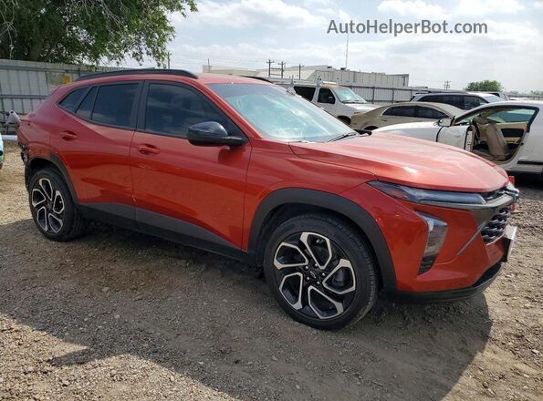 KL77LJE27RC217785 2024 CHEVROLET TRAX Orange Delantero derecho