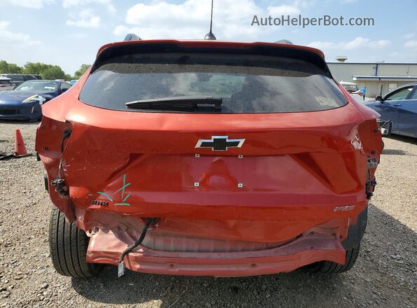 KL77LJE27RC217785 2024 CHEVROLET TRAX Orange Vista trasera