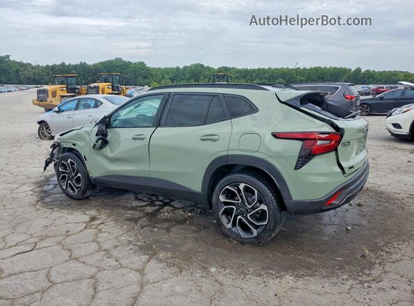 KL77LJE27RC235848 2024 CHEVROLET TRAX Green Trasero izquierdo