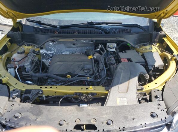 KL77LJE28RC031060 2024 CHEVROLET TRAX Yellow Widok wnętrza z tyłu