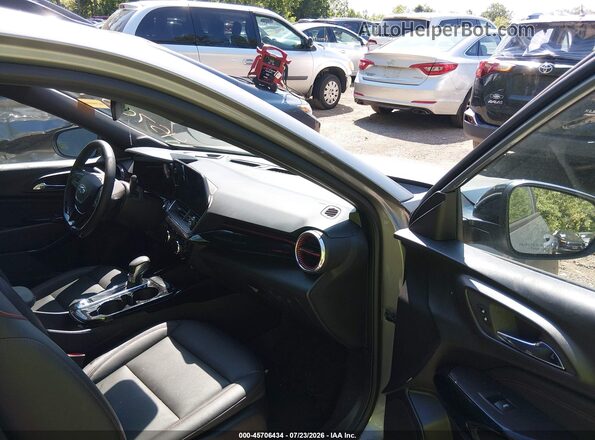 KL77LJE28RC137928 2024 CHEVROLET TRAX Gray Вид салону спереду