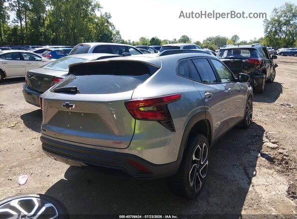 KL77LJE28RC137928 2024 CHEVROLET TRAX Gray Задня права чверть