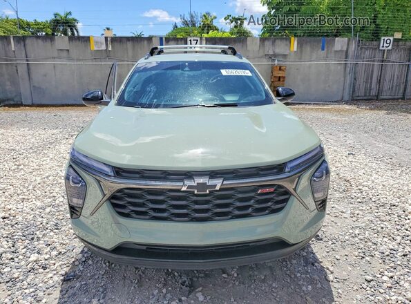 KL77LJE28RC191861 2024 CHEVROLET TRAX Green წინა ხედი