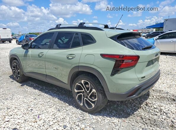 KL77LJE28RC191861 2024 CHEVROLET TRAX Green უკანა მარცხენა