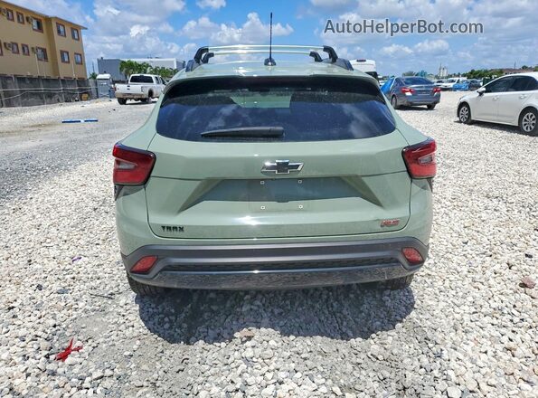 KL77LJE28RC191861 2024 CHEVROLET TRAX Green უკანა ხედი