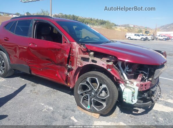KL77LJE29RC001663 2024 CHEVROLET TRAX Красный Вид спереди