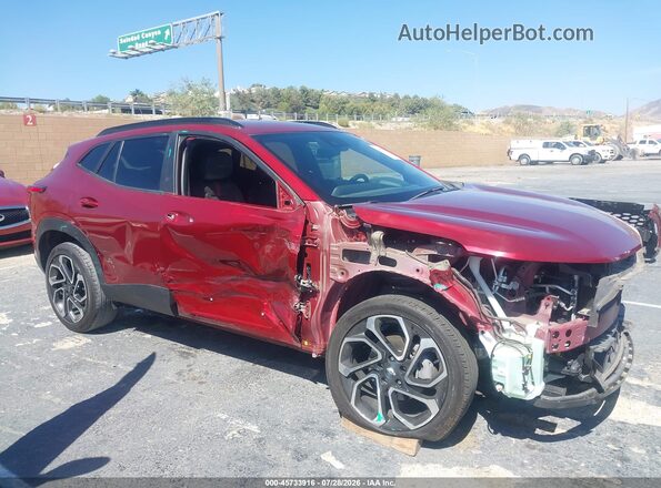 KL77LJE29RC001663 2024 CHEVROLET TRAX Красный Панорамный вид салона 360°