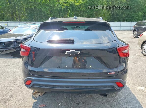 KL77LJE29RC060082 2024 CHEVROLET TRAX Черный Вид сзади