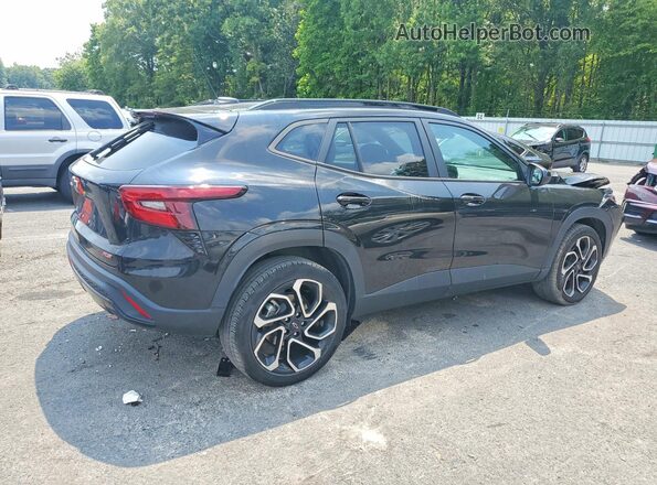 KL77LJE29RC060082 2024 CHEVROLET TRAX Черный Задняя правая четверть