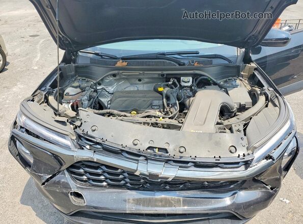 KL77LJE29RC060082 2024 CHEVROLET TRAX Черный Вид задней части салона
