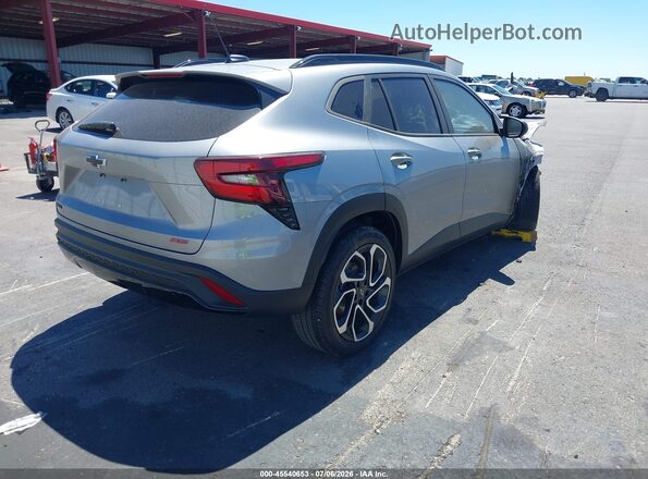 KL77LJE29RC063645 2024 CHEVROLET TRAX Silver Trasero derecho