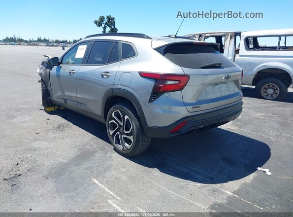 KL77LJE29RC063645 2024 CHEVROLET TRAX Silver Trasero izquierdo