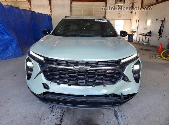 KL77LJE29RC157136 2024 CHEVROLET TRAX Turquoise Вид спереду